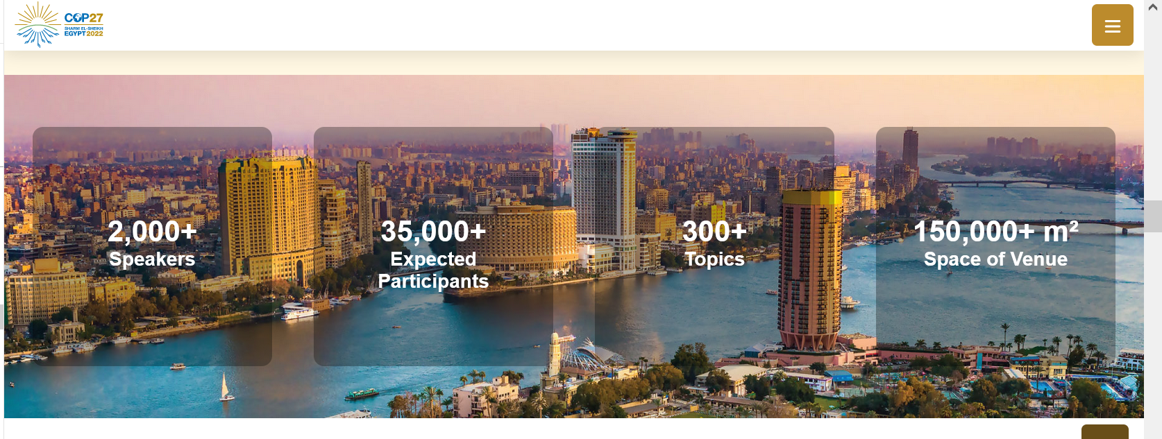 Sharm el-Sheikh Climate Change Conference - November 2022